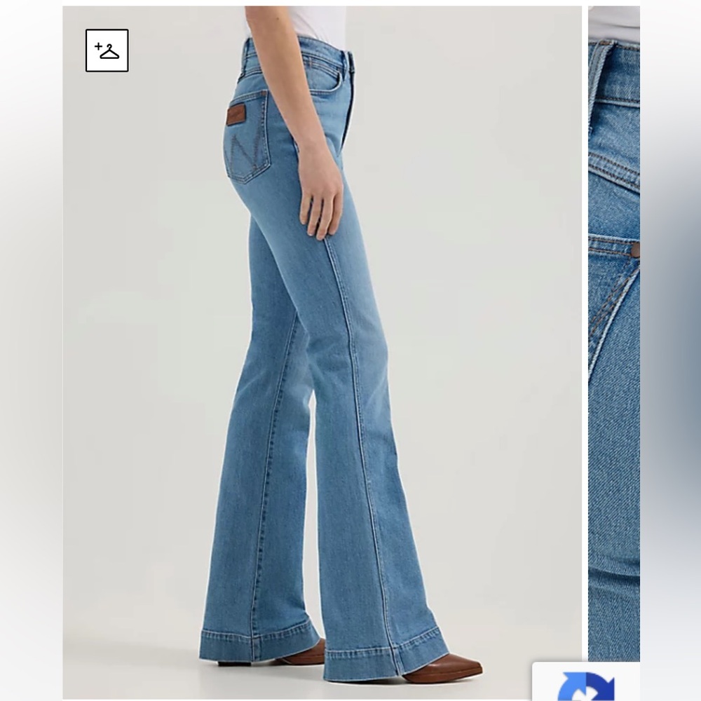 Wrangler Retro Bailey High Rise Trouser Jean
